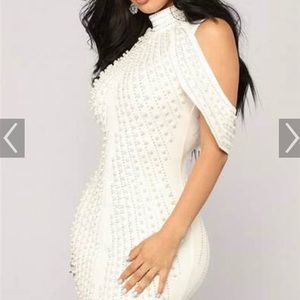 Look beyond the pearls fashion nova dress